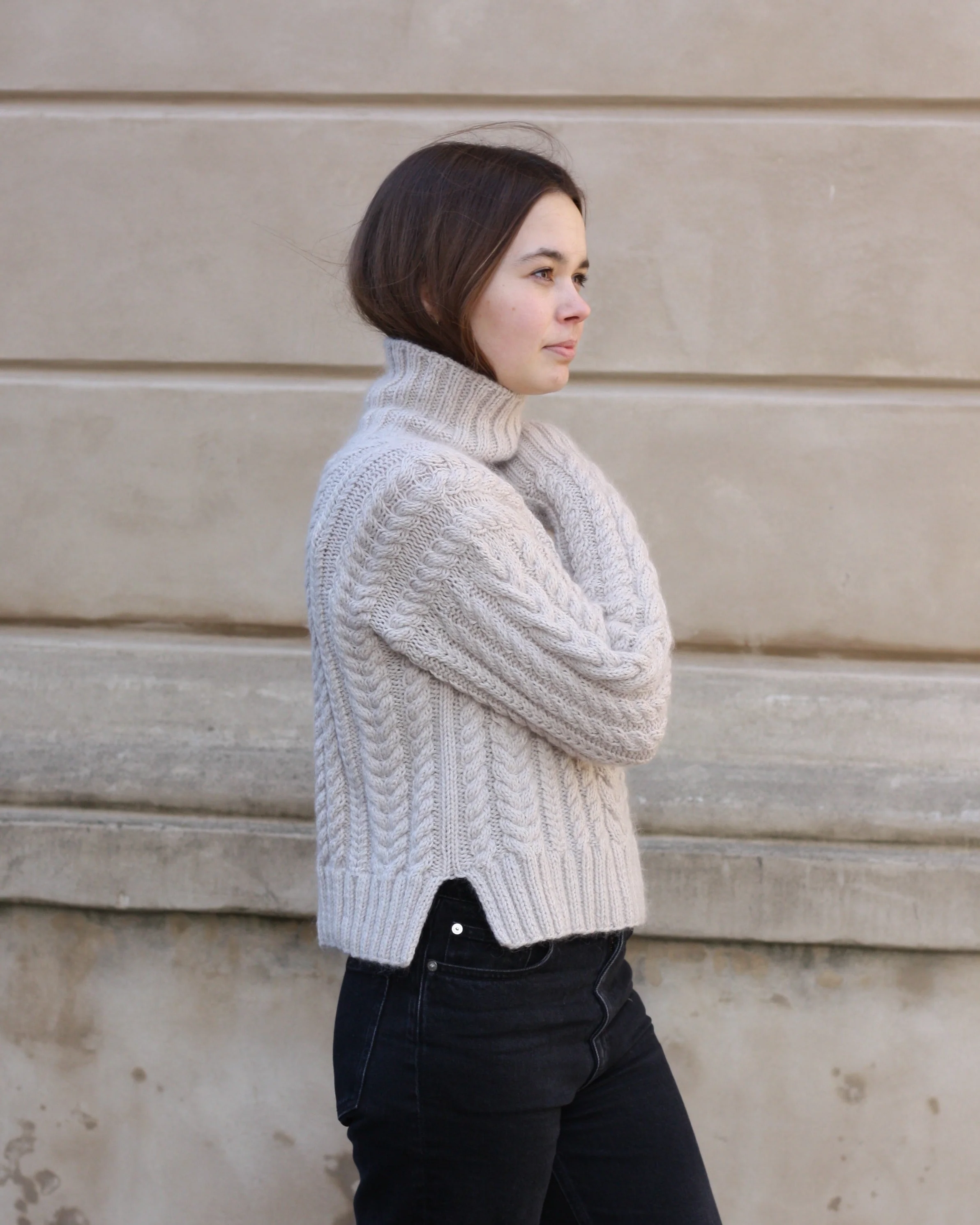 Chunky Cable Sweater - Image 10