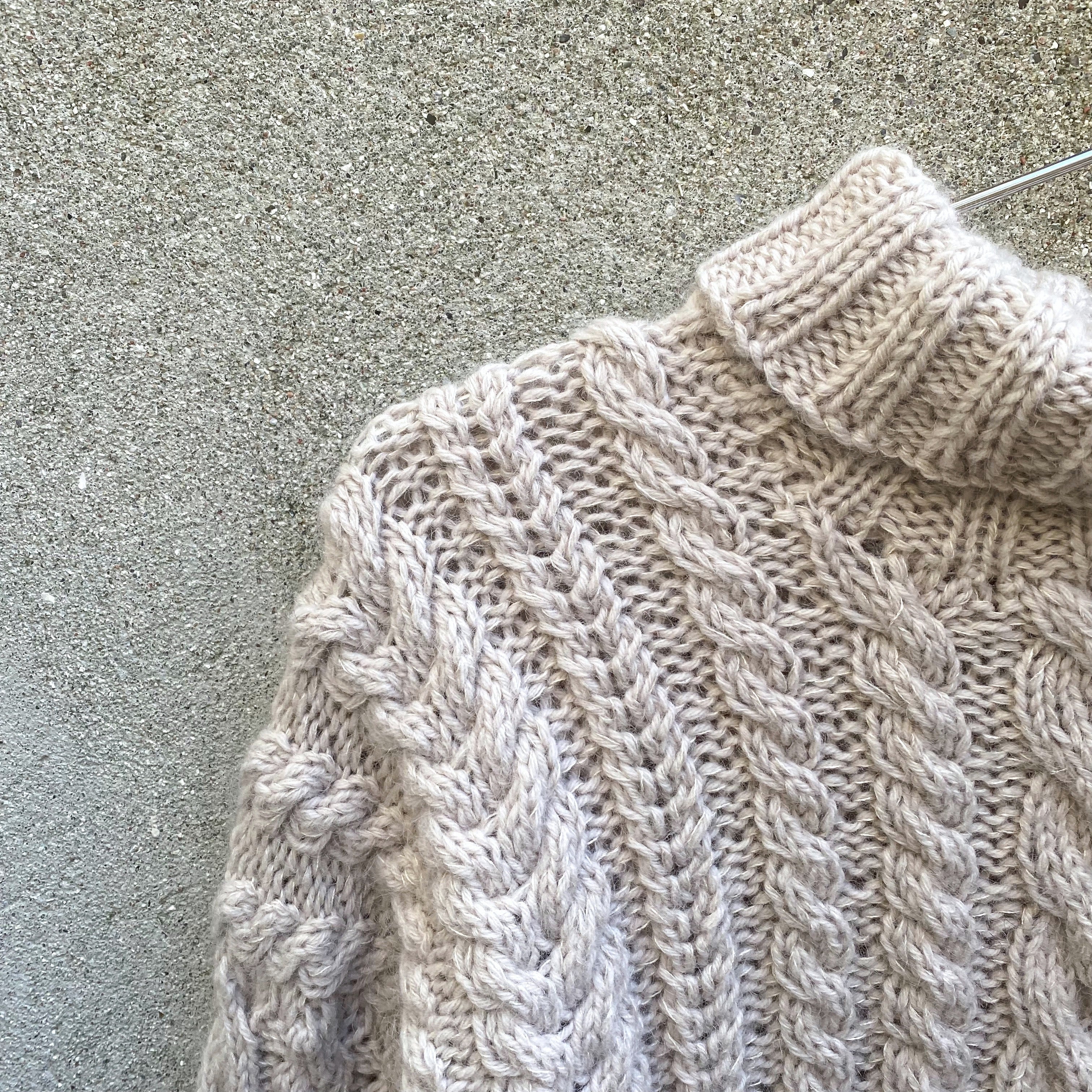 Chunky Cable Sweater - Image 13