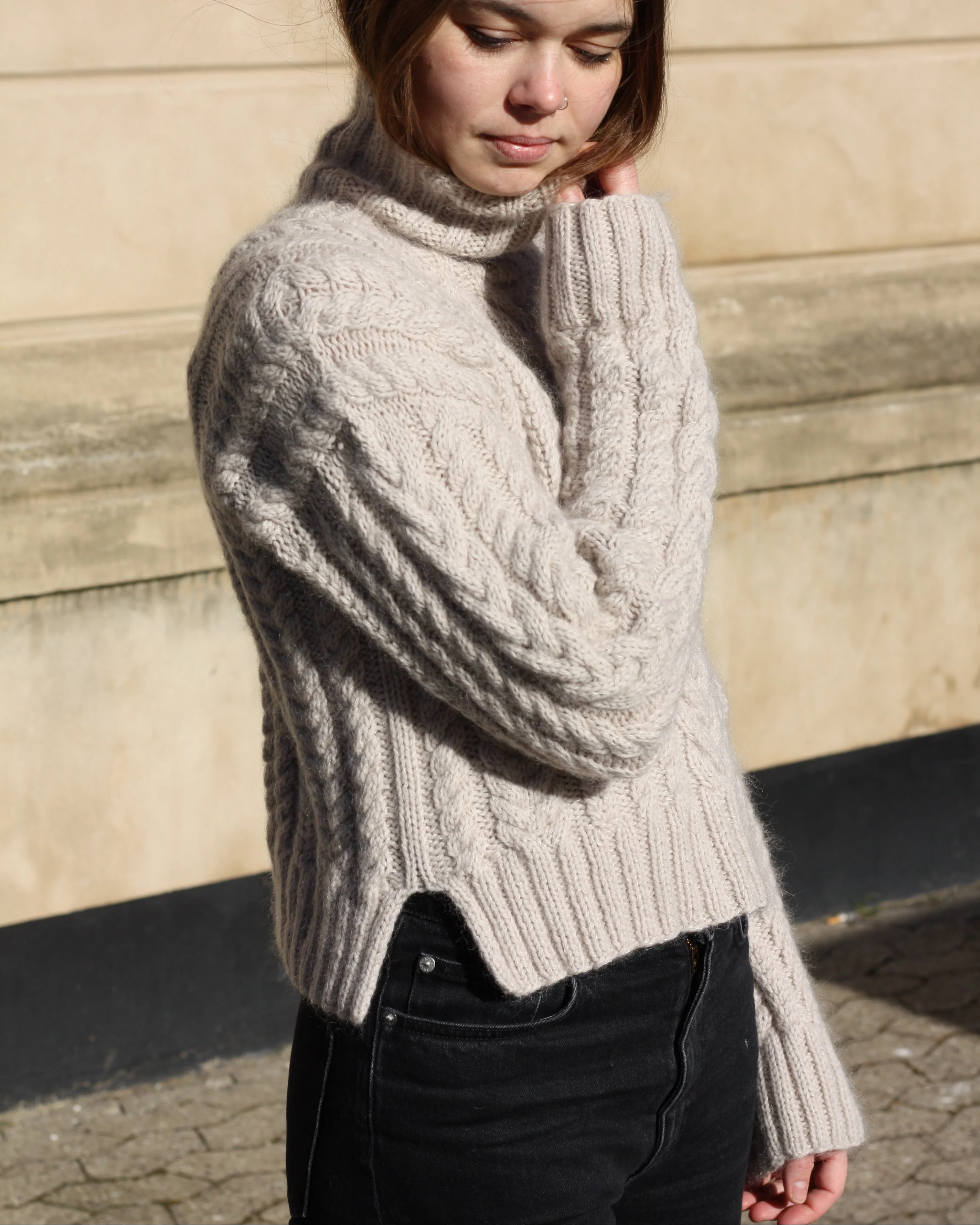 Chunky Cable Sweater - Image 2