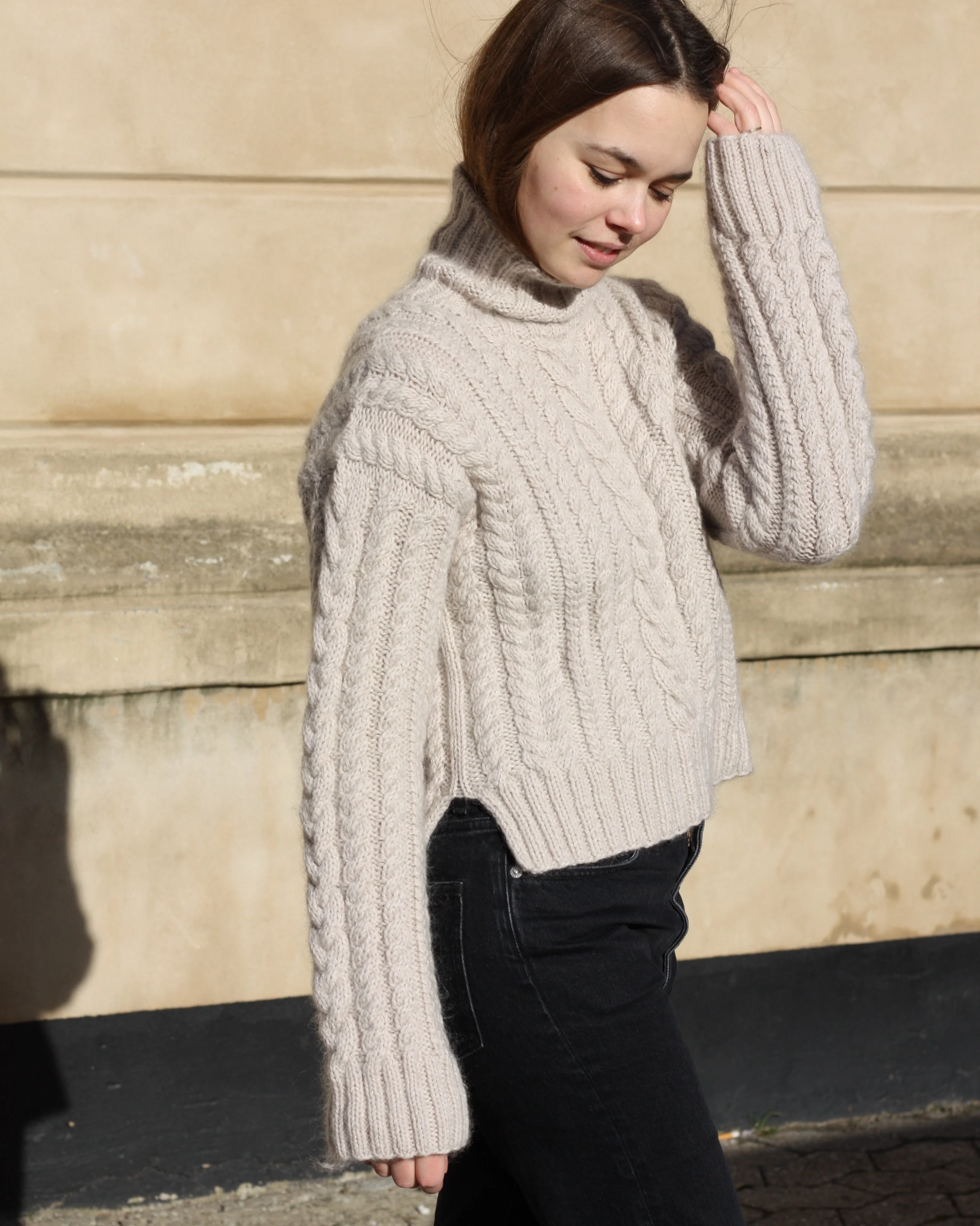 Chunky Cable Sweater - Image 3