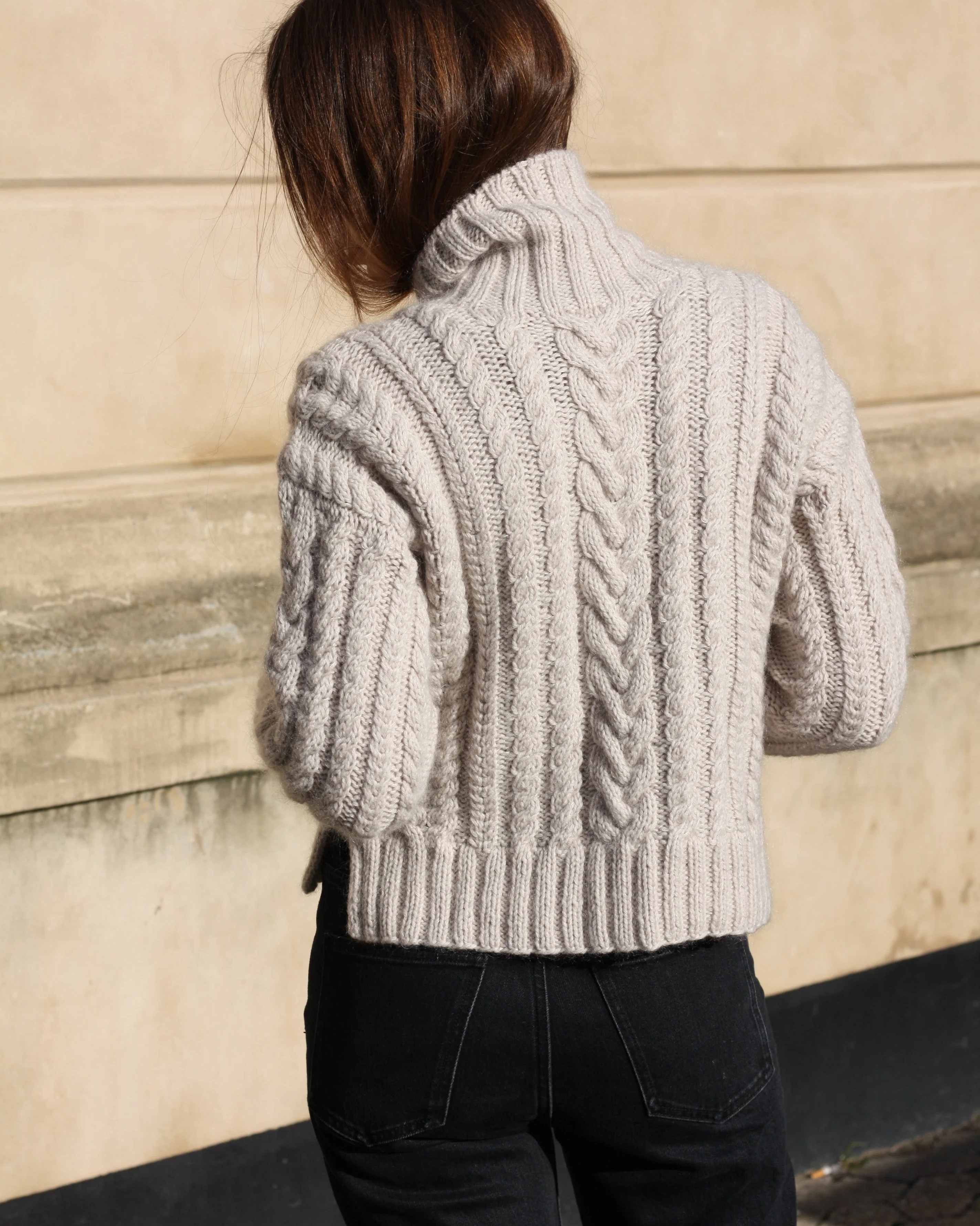 Chunky Cable Sweater - Image 5