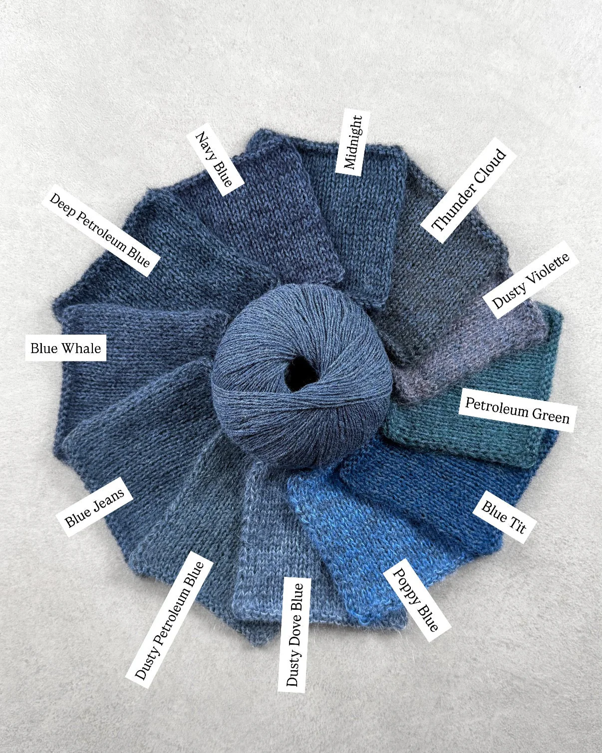 Knitting for Olive Merino - Blue Jeans - Image 3