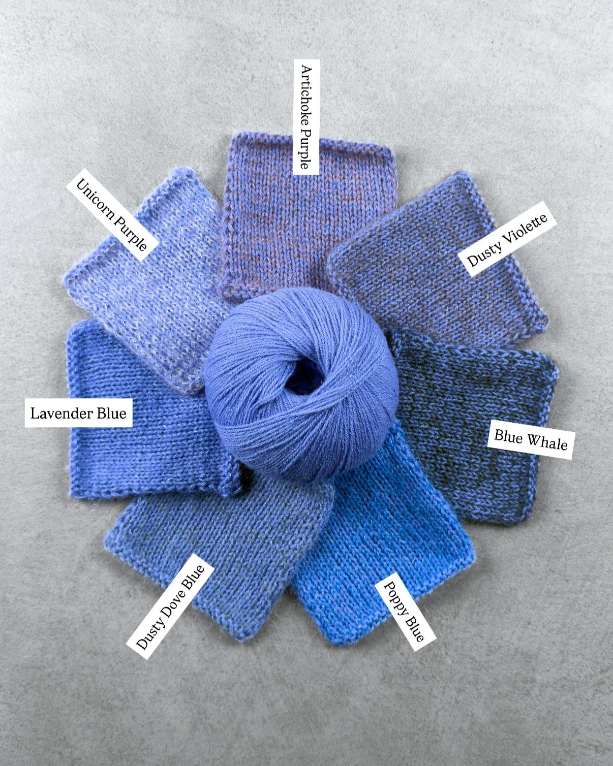 Knitting for Olive Merino - Lavender Blue - Image 3