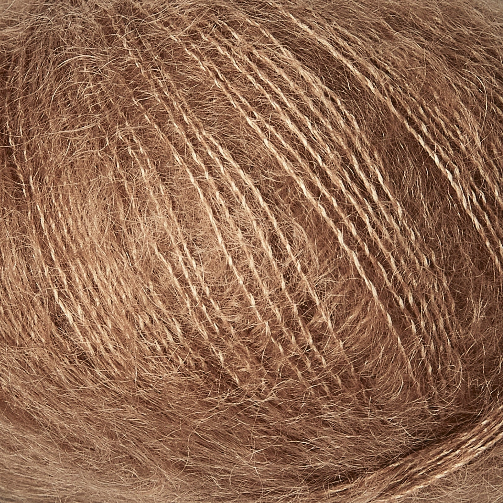 Knitting for Olive Soft Silk Mohair - Brown Nougat - Image 2