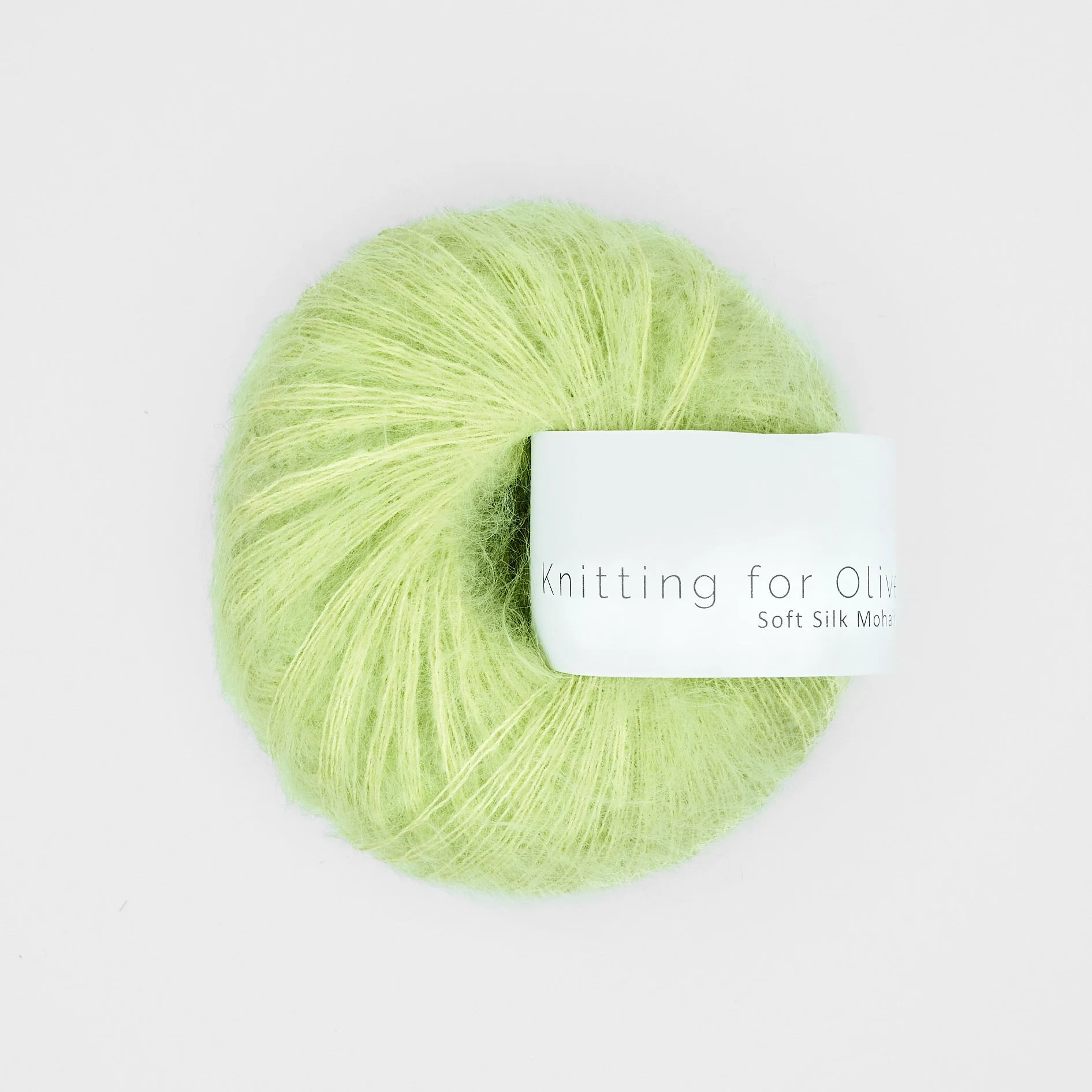 Knitting for Olive Soft Silk Mohair - Lemon Grass