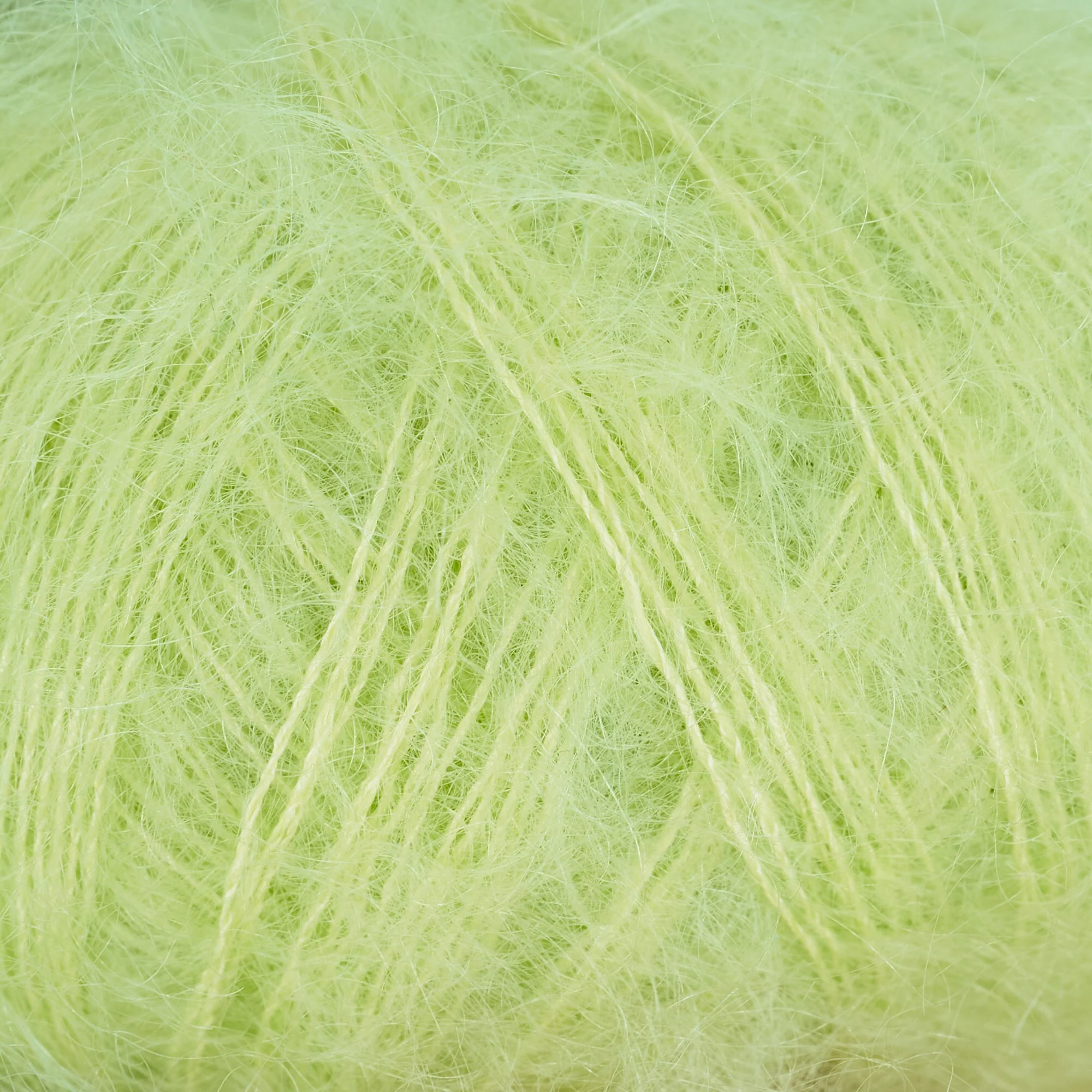 Knitting for Olive Soft Silk Mohair - Lemon Grass - Image 2