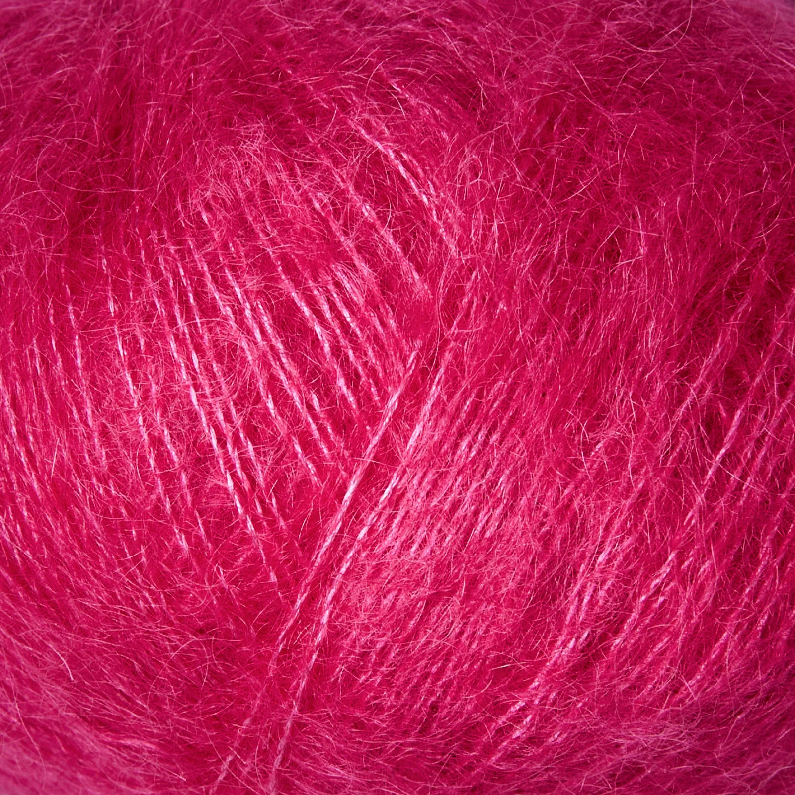 Knitting for Olive Soft Silk Mohair - Pink Daisies - Image 2