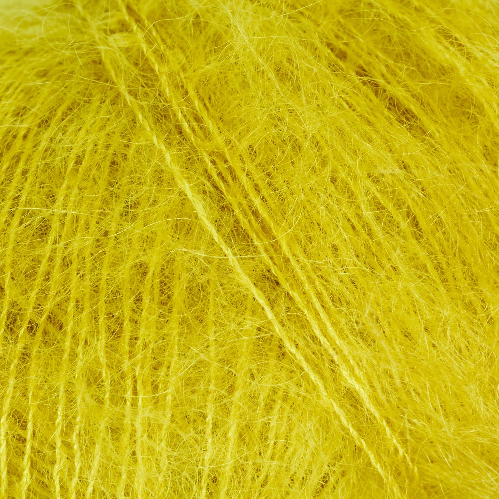 Knitting for Olive Soft Silk Mohair - Umami Yellow - Image 2