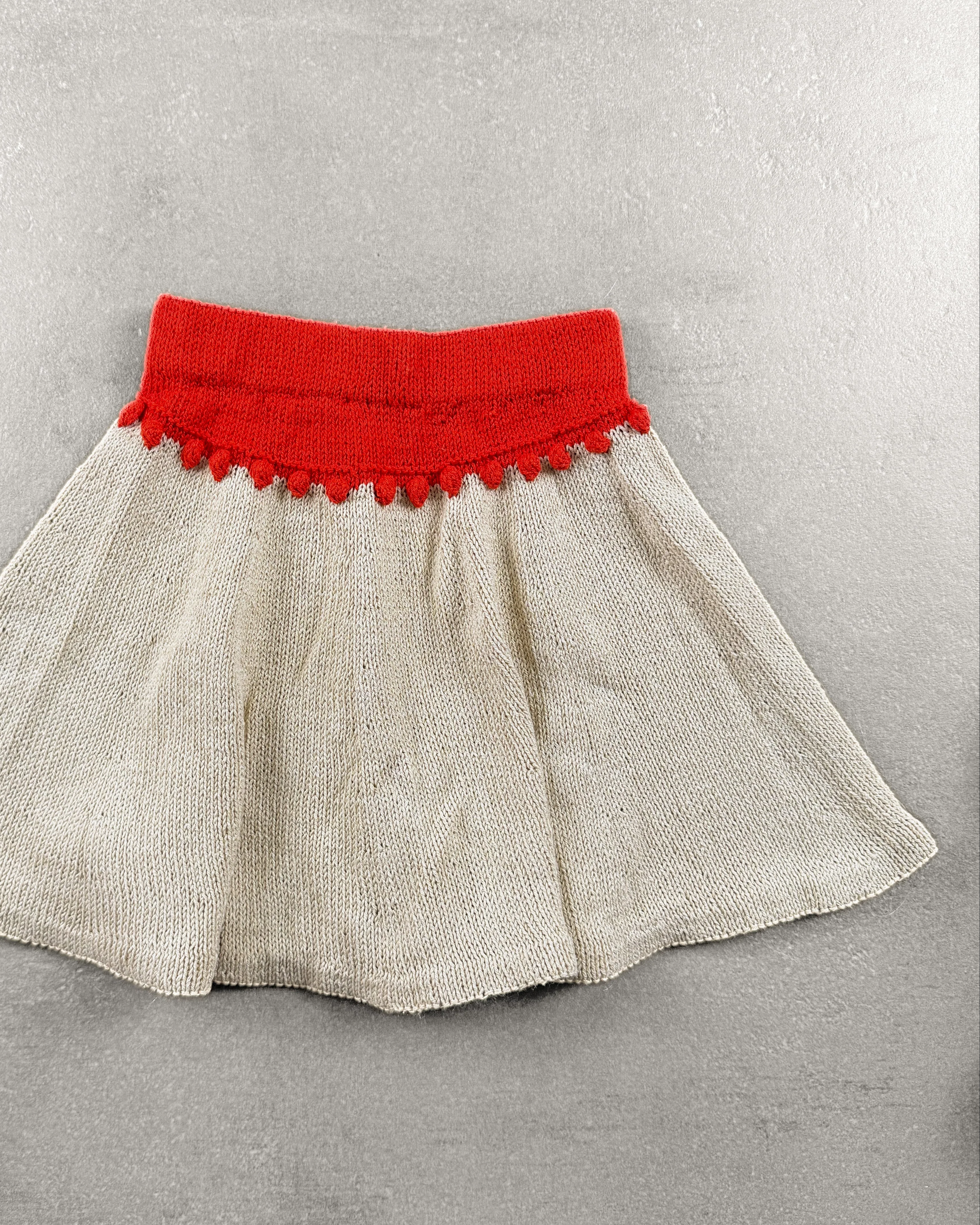 Pearls-on-a-string skirt - Image 2