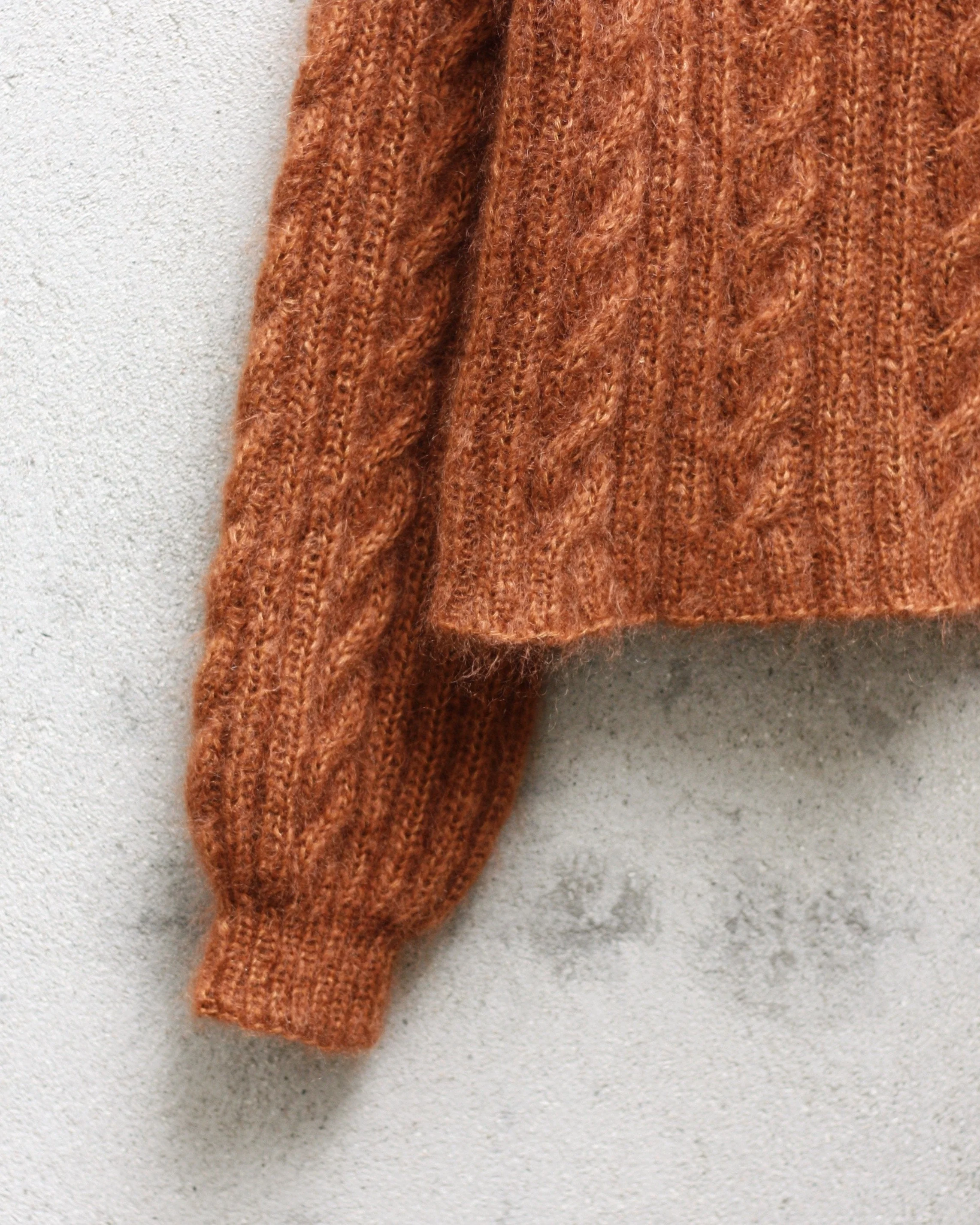 Ribbed Cable Sweater - Image 11