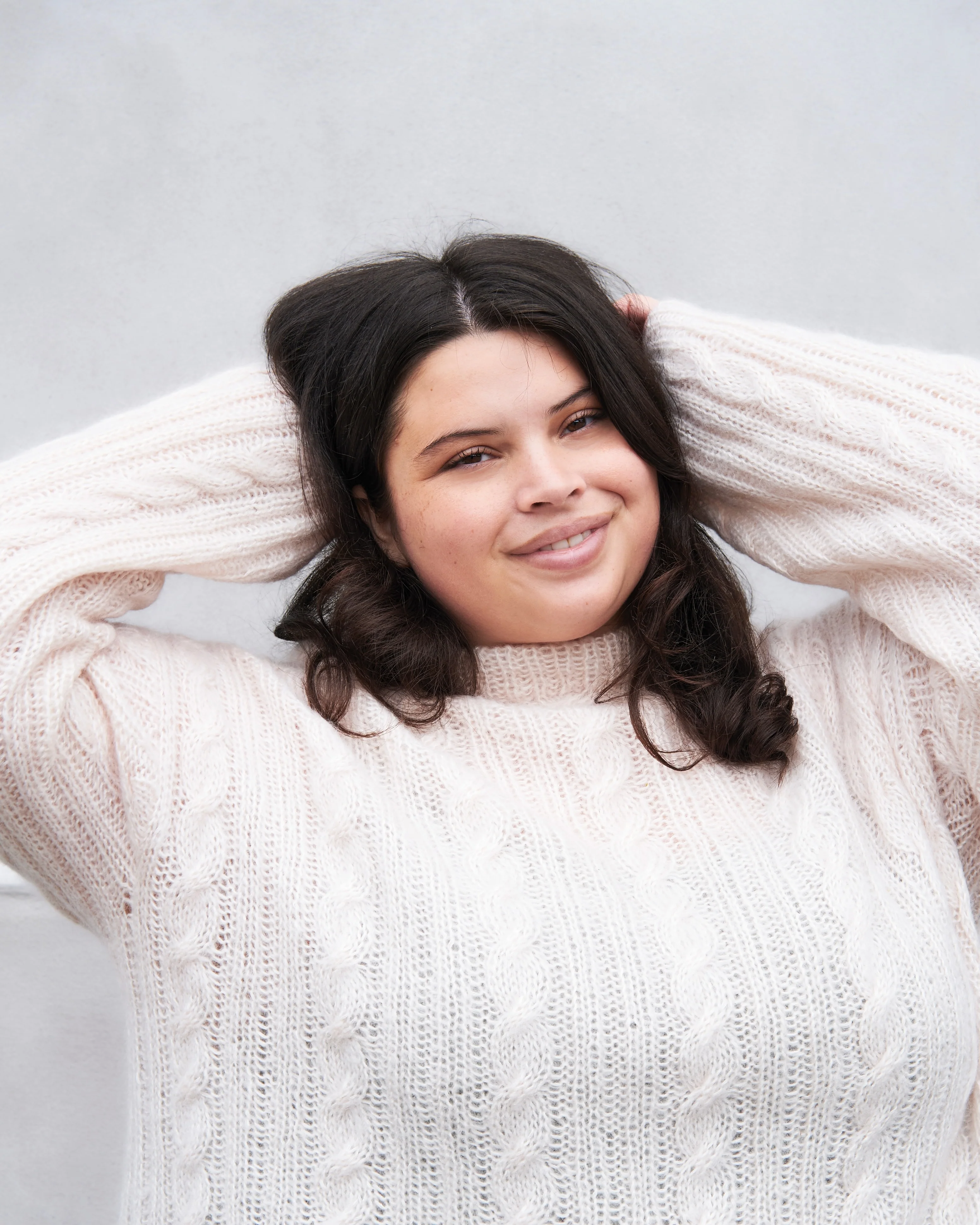 Ribbed Cable Sweater - Image 3