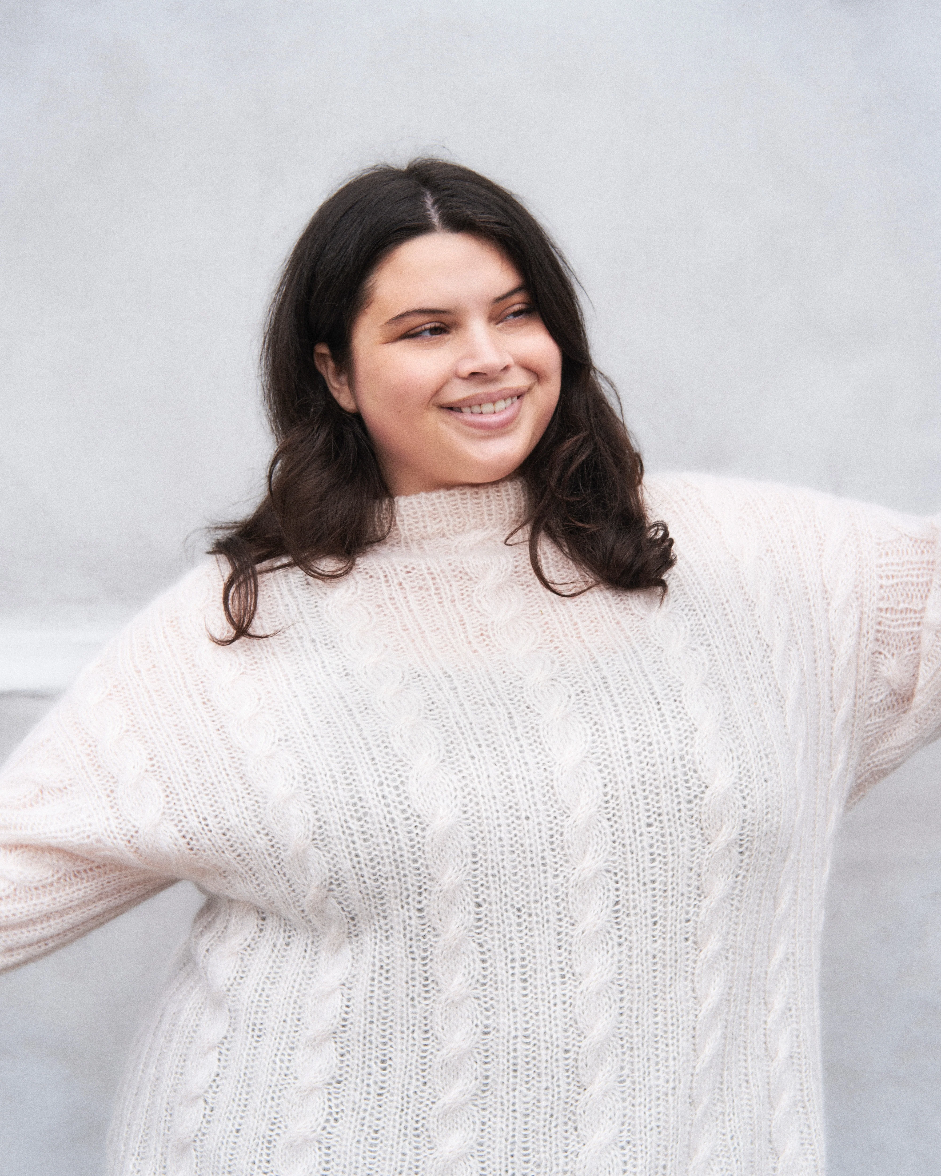 Ribbed Cable Sweater - Image 4